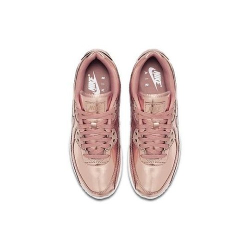 Кроссовки Nike Air Max Womens 90 Metallic Pack - Rose Gold CQ6639-600 розовые
