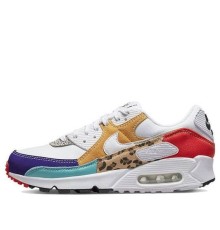 Nike Air Max (Найк Эир Макс) Womens 90 Safari Mix DH5075-100 разноцветные женские