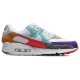 Nike Air Max (Найк Эир Макс) Womens 90 Safari Mix DH5075-100 разноцветные женские