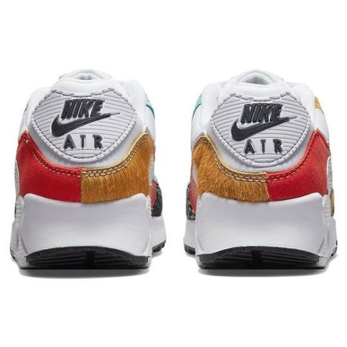 Nike Air Max (Найк Эир Макс) Womens 90 Safari Mix DH5075-100 разноцветные женские