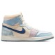 Nike Air Jordan 1 бежевые высокие Celestine Blue Sail DQ5091-041