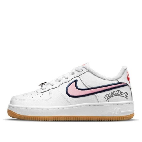 Кроссовки Nike Air Force 1 LV8 GS White Chile Red