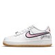 Кроссовки Nike Air Force 1 LV8 GS White Chile Red
