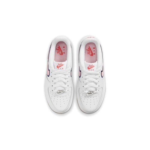 Кроссовки Nike Air Force 1 LV8 GS White Chile Red