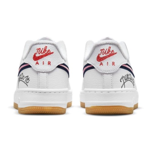 Кроссовки Nike Air Force 1 LV8 GS White Chile Red