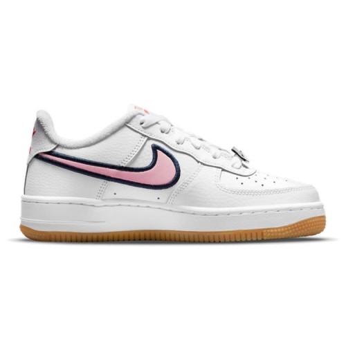 Кроссовки Nike Air Force 1 LV8 GS White Chile Red