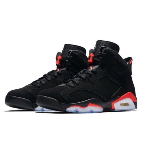 Nike Air Jordan 6 Retro черные 384664-060