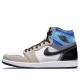 Nike Air Jordan 1 Retro высокие бежевые с цветными вставками OG Prototype DC6515-100