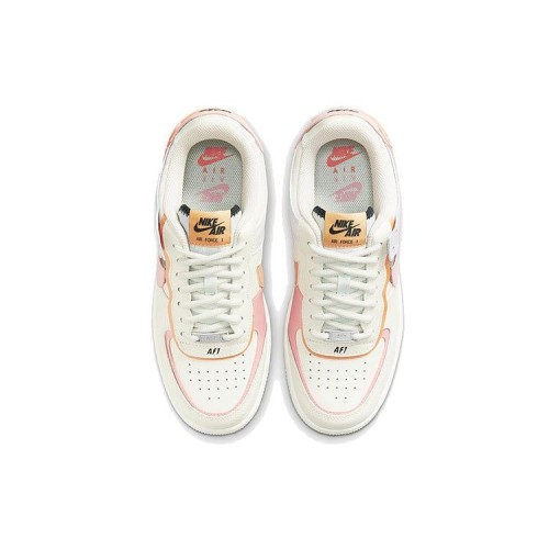 Кроссовки Nike Womens Air Force 1 Shadow Sail Pink Glaze Orange