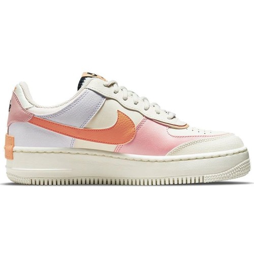 Кроссовки Nike Womens Air Force 1 Shadow Sail Pink Glaze Orange