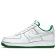Кроссовки Nike Air Force 1 07 Contrast Stitch-White Pine Green мужские