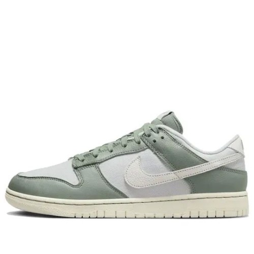 Кроссовки Nike Dunk Mica Green бело-зеленые