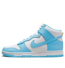 Кроссовки Nike Dunk Blue Chill бело-голубые