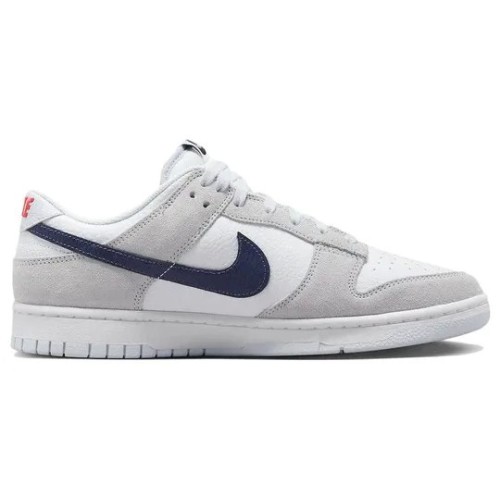 Кроссовки Nike Dunk White Grey Navy Aqua бело-серые