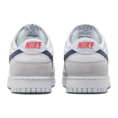 Кроссовки Nike Dunk White Grey Navy Aqua бело-серые