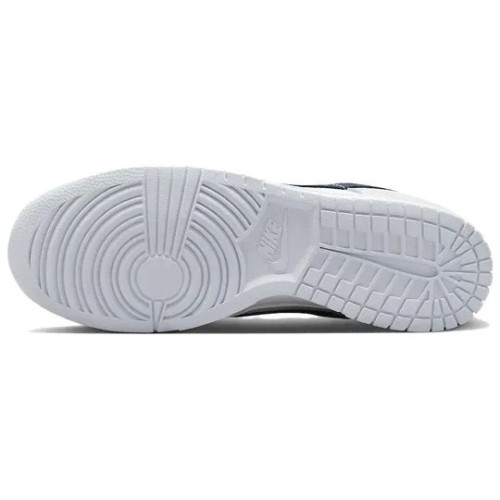 Кроссовки Nike Dunk White Grey Navy Aqua бело-серые