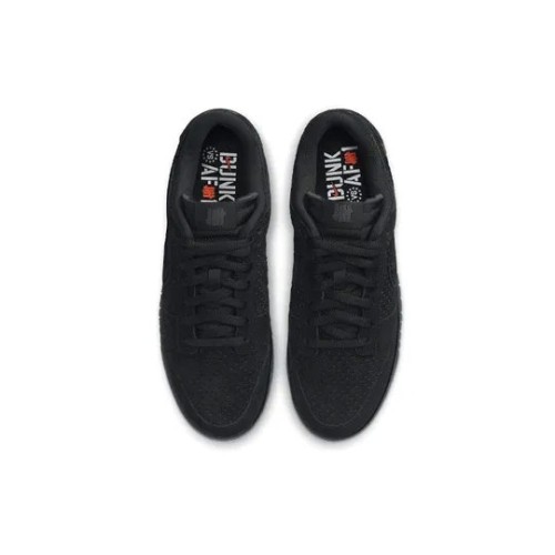 Кроссовки Nike Undefeated x Dunk vs AF1 черные