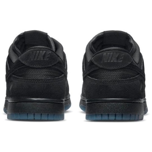 Кроссовки Nike Undefeated x Dunk vs AF1 черные