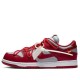 Кроссовки Nike Off White x Dunk Low University Red CT0856-600