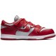 Кроссовки Nike Off White x Dunk Low University Red CT0856-600