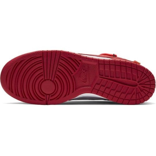 Кроссовки Nike Off White x Dunk Low University Red CT0856-600