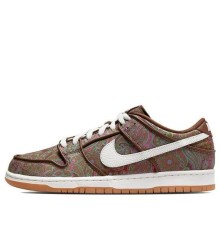 Кроссовки Nike Dunk Low Pro Premium SB Paisley низкие коричневые