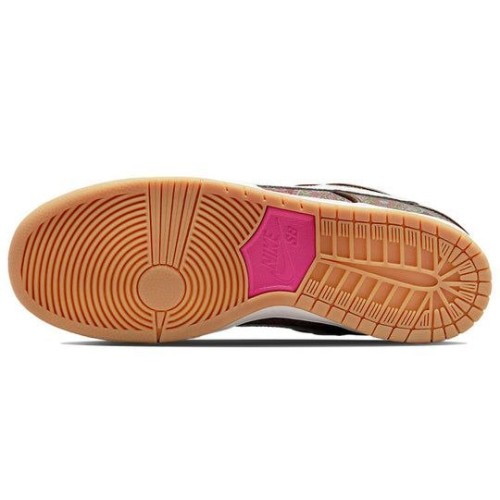 Кроссовки Nike Dunk Low Pro Premium SB Paisley низкие коричневые