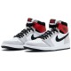 Nike Air Jordan 1 Retro High OG Smoke Grey серо-белые с цветными вставками 555088-126
