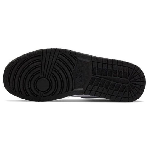 Nike Air Jordan 1 Retro High OG Smoke Grey серо-белые с цветными вставками 555088-126