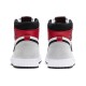 Nike Air Jordan 1 Retro High OG Smoke Grey серо-белые с цветными вставками 555088-126