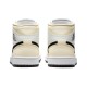 Кроссовки Nike Air Jordan 1 Mid женские молочного цвета Coconut Milk BQ6472-121