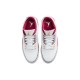 Кроссовки Nike Air Jordan 3 Retro белые с цветными вставками Cardinal Red CT8532-126