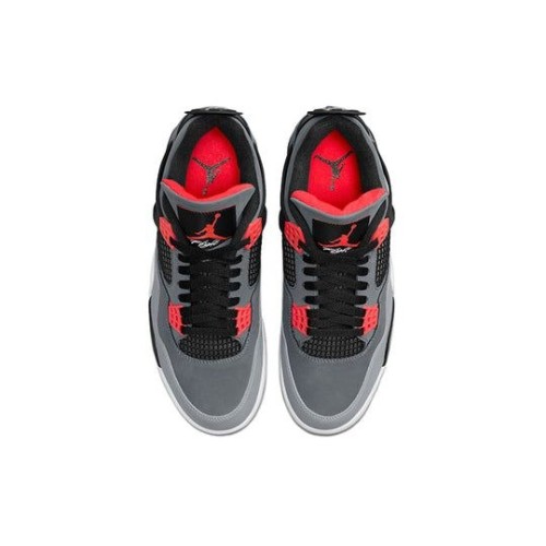 Кроссовки Nike Air Jordan 4 Retro Infrared 23 серые DH6927-061