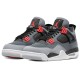 Кроссовки Nike Air Jordan 4 Retro Infrared 23 серые DH6927-061