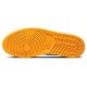 Кроссовки Nike Air Jordan 1 Retro High OG Brotherhood розовые с желтым 555088-706