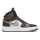 Кроссовки Nike Air Jordan 1 высокие женские коричневые Chocolate DC7723-200