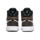 Кроссовки Nike Air Jordan 1 высокие женские коричневые Chocolate DC7723-200