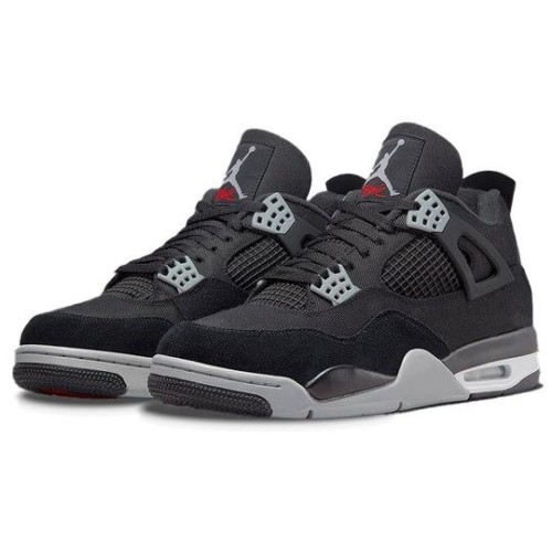 Nike Air Jordan 4 Retro черные DH7138-006