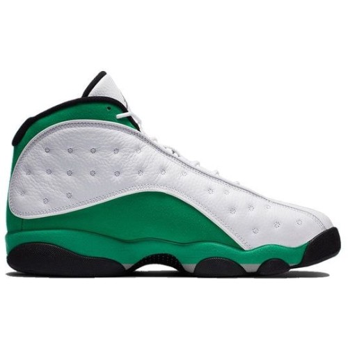 Кроссовки Nike Air Jordan 13 Retro бело-зеленые DB6537-113