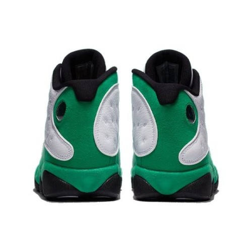 Кроссовки Nike Air Jordan 13 Retro бело-зеленые DB6537-113