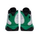 Кроссовки Nike Air Jordan 13 Retro бело-зеленые DB6537-113