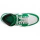 Кроссовки Nike Air Jordan 1 Mid Lucky Green бело-зеленые высокие DQ8426-301