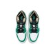 Кроссовки Nike Air Jordan 1 Zoom Comfort Stadium Green бело-зеленые высокие CT0978-300