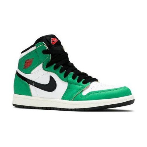 Кроссовки Nike Air Jordan 1 Retro High OG Lucky Green высокие