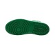 Кроссовки Nike Air Jordan 1 Mid SE Pine Green бело-зеленые высокие BQ6932-301