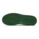 Nike Air Jordan 1 Retro High OG Pine Green бело-черно-зеленые высокие 575441-302