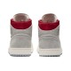 Кроссовки Nike Air Jordan 1 х Sneakersnstuff Mid Past Present Future бело-серые высокие CT3443-100