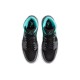 Кроссовки Nike Air Jordan 1 Mid Grey Aqua Серые