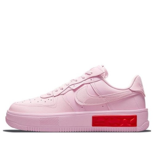 Кроссовки Nike Air Force 1 женские Fontanka Valentines Day розовые низкие