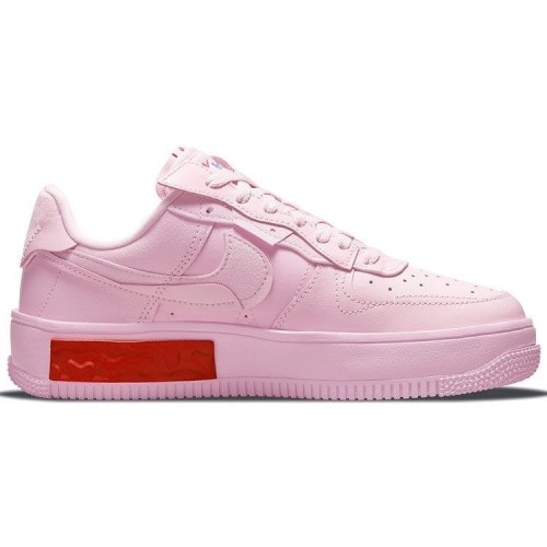 Кроссовки Nike Air Force 1 женские Fontanka Valentines Day розовые низкие